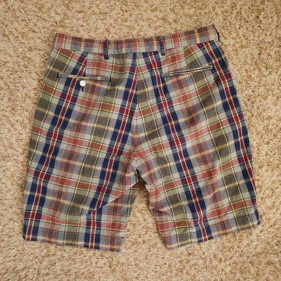 1967 Ralph Lauren Reg Sportswear‎ Plaid Mens 34 Plaid Shorts - Picture 5 of 5